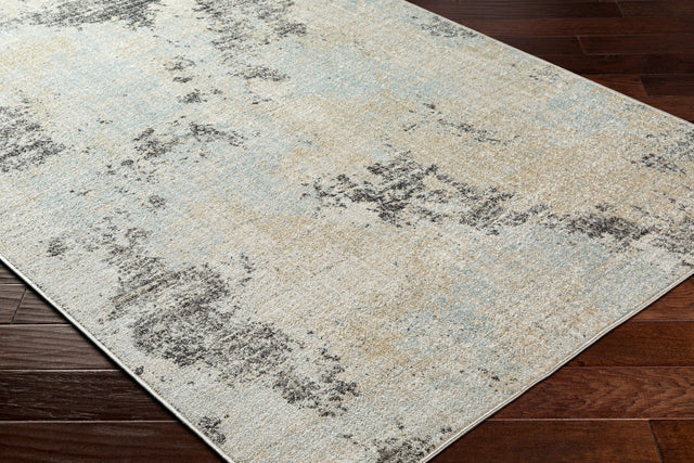Surya Bitlis Bsi-2301 Tan, Beige, Silver Gray, Gray, Black Rug.