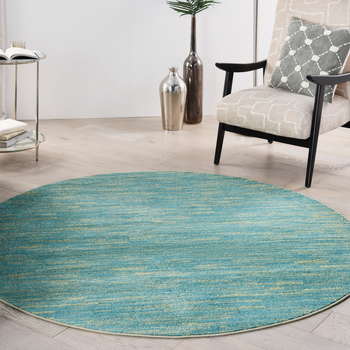 Nourison Nourison Essentials Nre01 Blue Green Rugs
