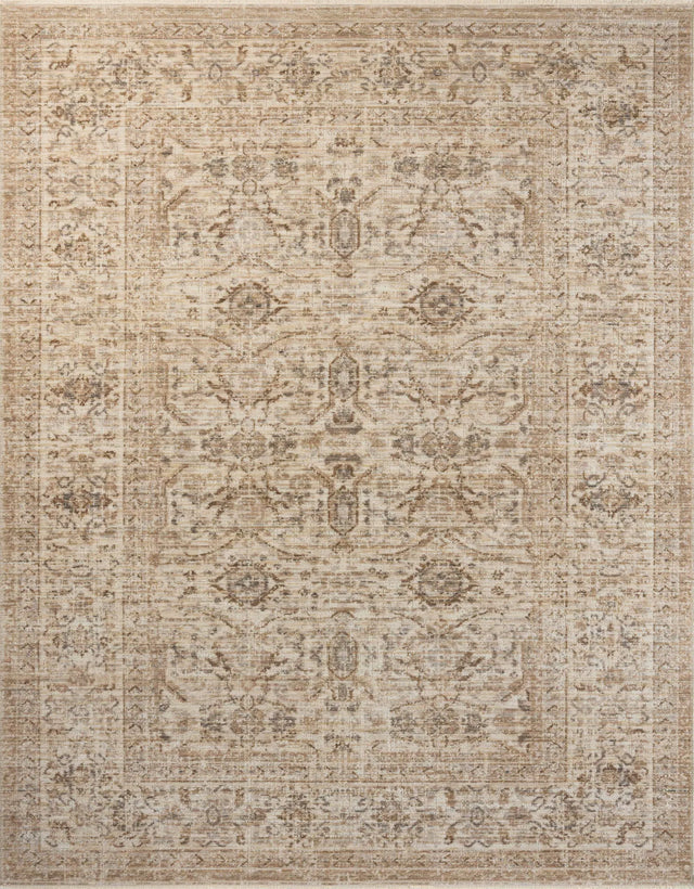 Loloi Heritage Her-04 Ivory/Natural Rug - main flat