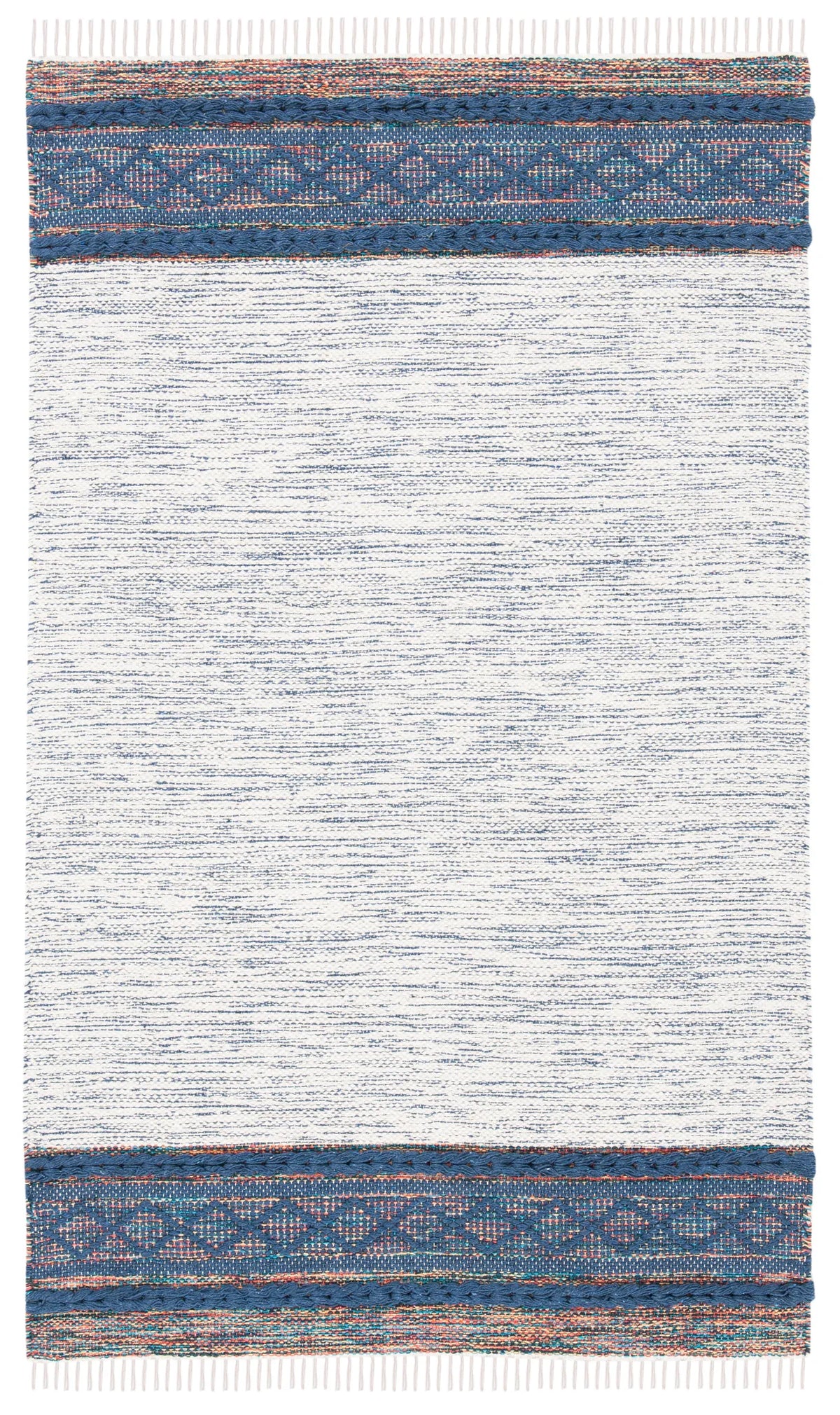 Safavieh Montauk 3'-0" x 5'-0" Rug in Navy / Beige