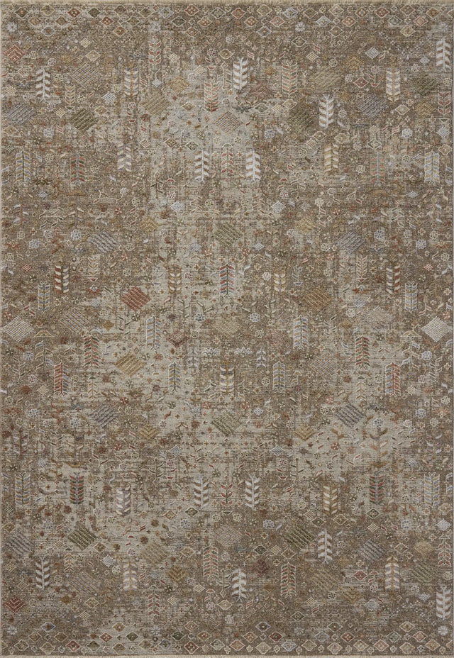 Loloi Aylin AYL-09 Mushroom / Multi Rug - main flat