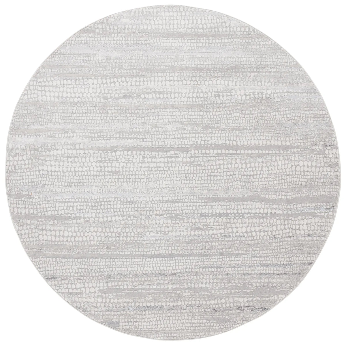 Safavieh Hanna 6'-7" x 6'-7" Rug in Grey Ivory / Dark Grey