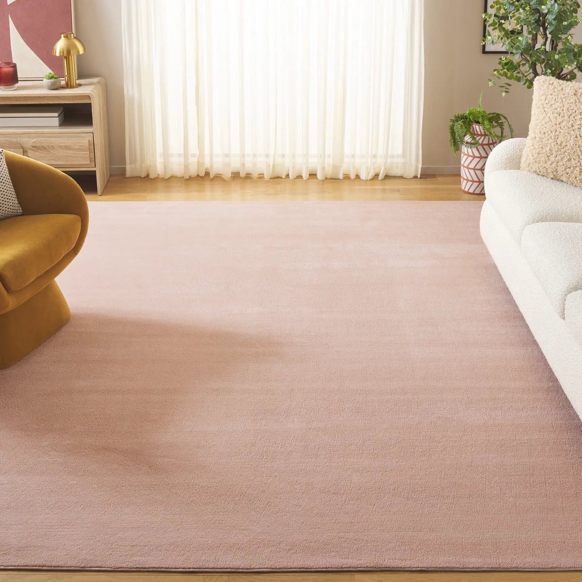 Safavieh Loft 300 10'-0" x 14'-0" Rug in Peach