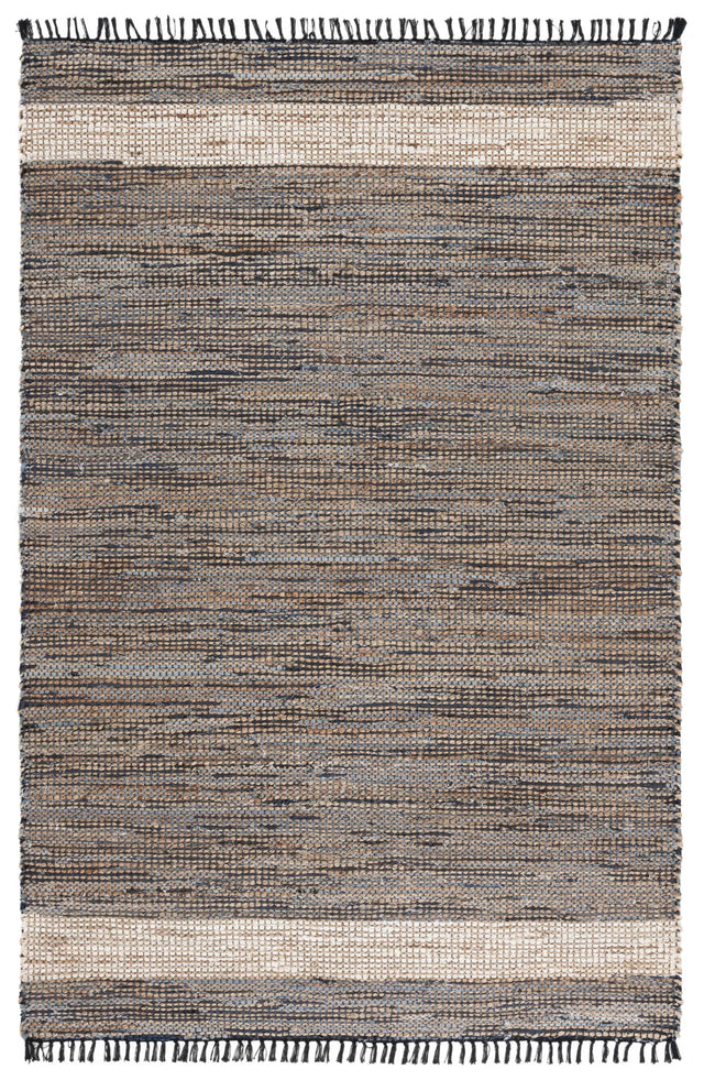 Safavieh Cape Cod 4'-0" x 6'-0" Rug in Navy / Beige