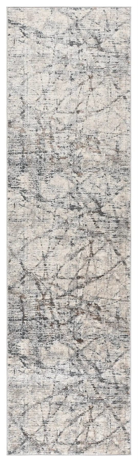 Safavieh Spectrum 2'-2" x 8'-0" Rug in Grey / Ivory