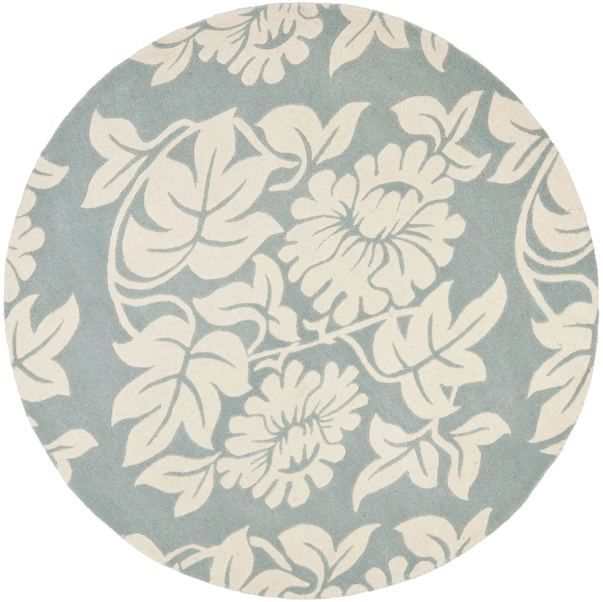 Safavieh Soho 6'-0" x 6'-0" Rug in Blue / Ivory