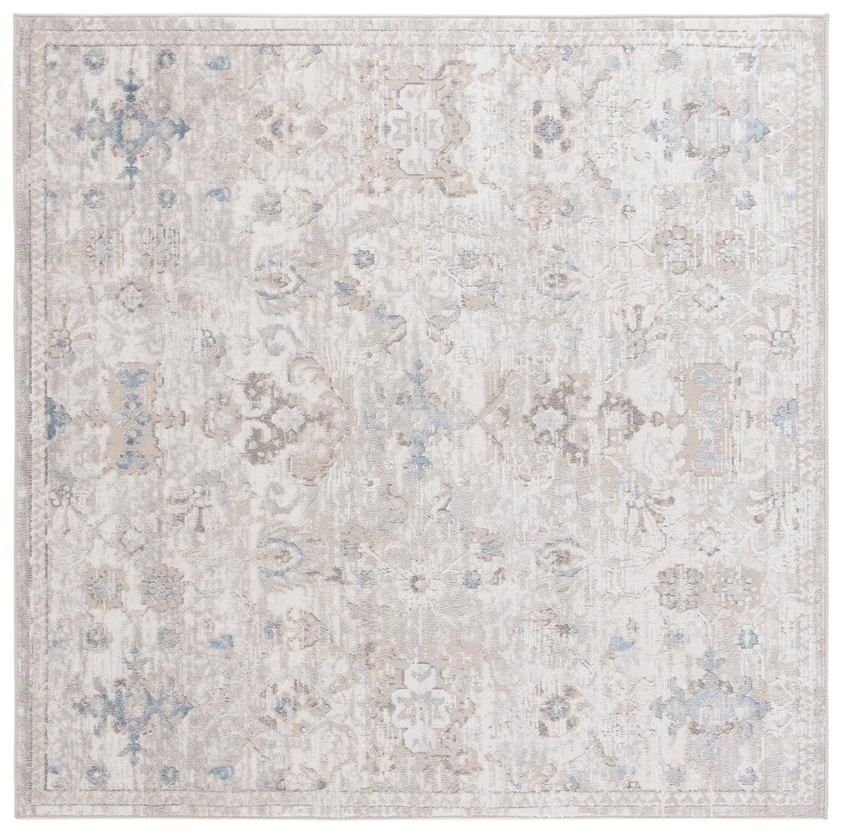 Safavieh Quincy 6'-7" x 6'-7" Rug in Ivory / Beige
