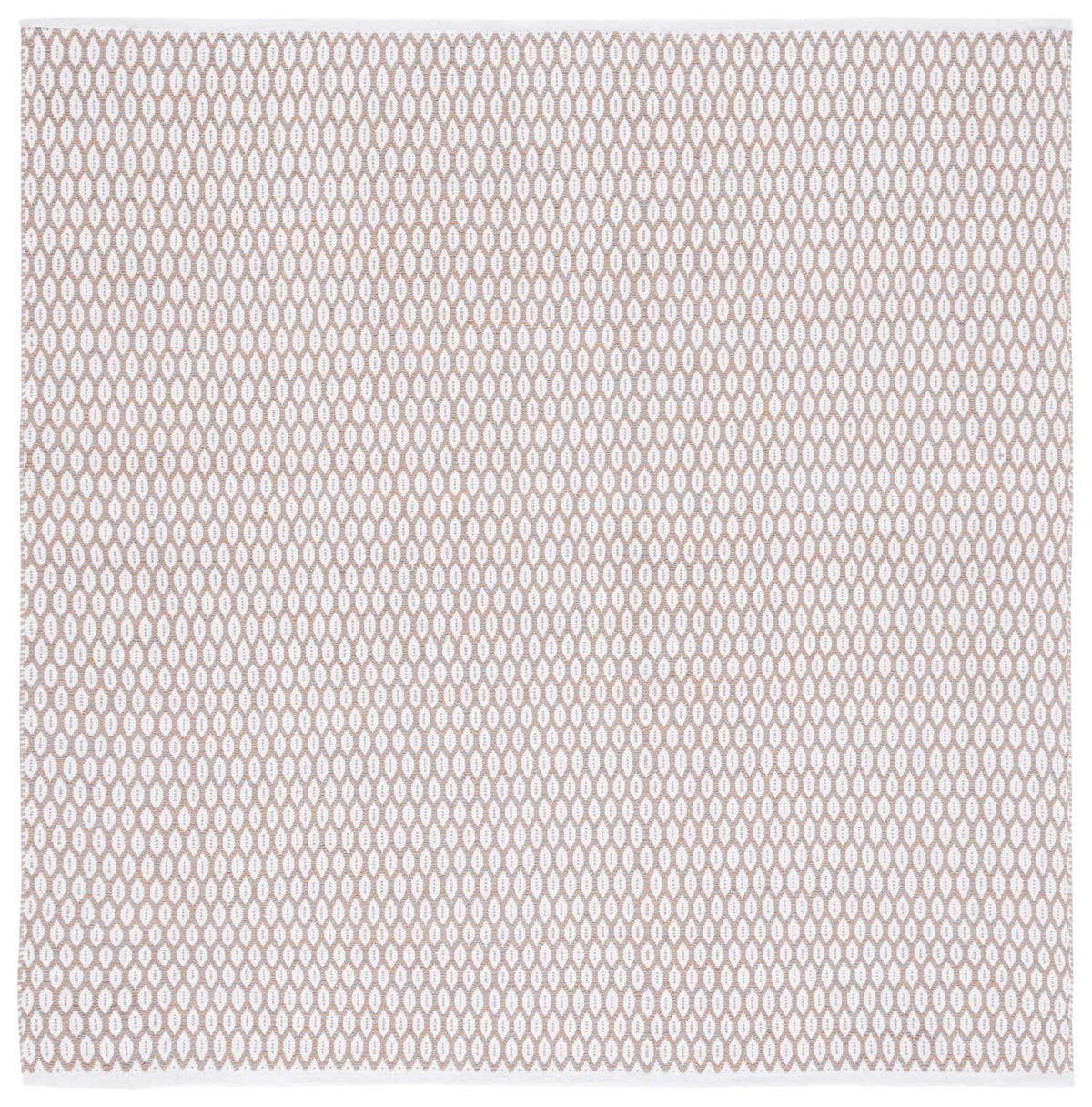 Safavieh Montauk 6'-0" x 6'-0" Rug in Beige / Ivory