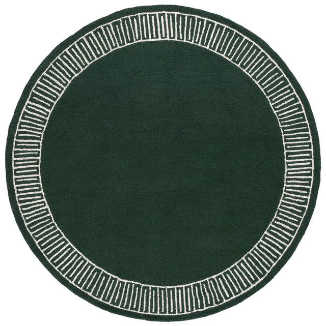 Safavieh Metro 6'-0" x 6'-0" Rug in Green / Ivory
