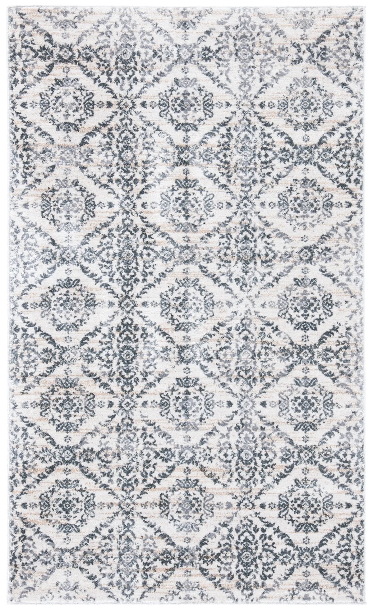 Safavieh Martha Stewart Isabella 3'-0" x 5'-0" Rug in Cream / Grey