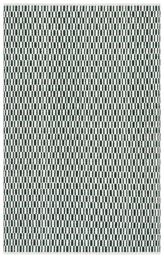 Safavieh Vermont 4'-0" x 6'-0" Rug in Dark Green / Ivory