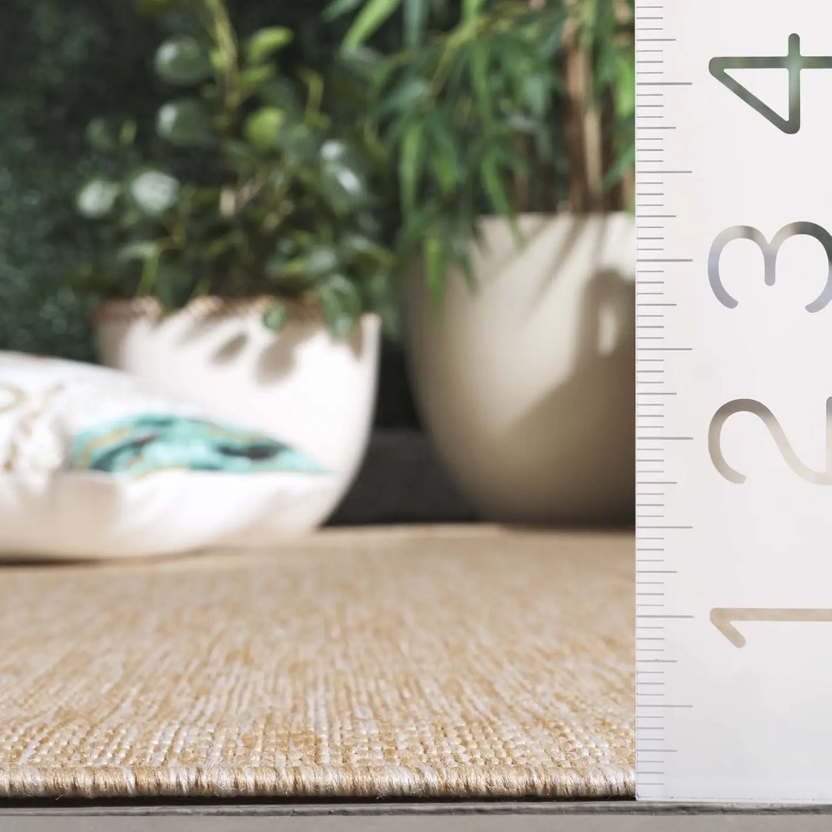 Safavieh Beach House 4'-0" x 6'-0" Rug in Natural