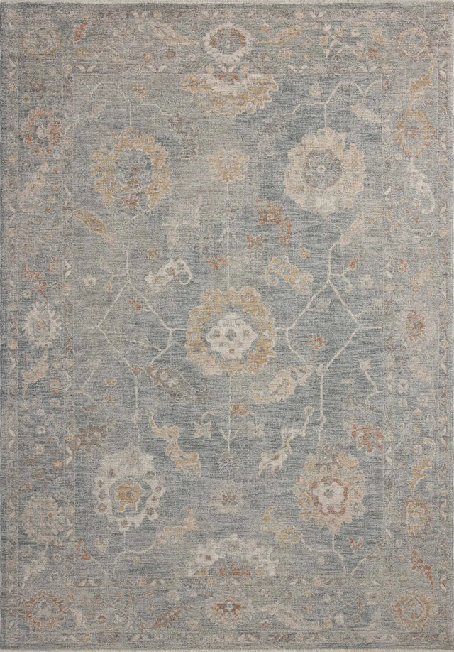 Chris Loves Julia x Loloi Louisa LOI-02 Ocean Sunset Rug - main flat