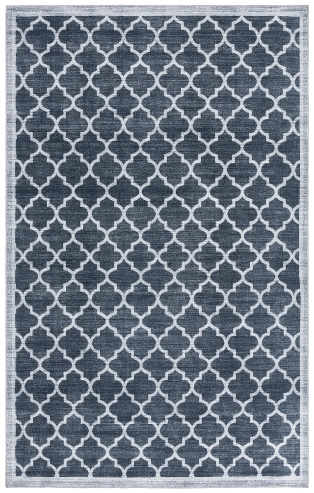 Safavieh Arizona 4'-0" x 6'-0" Rug in Black / Grey