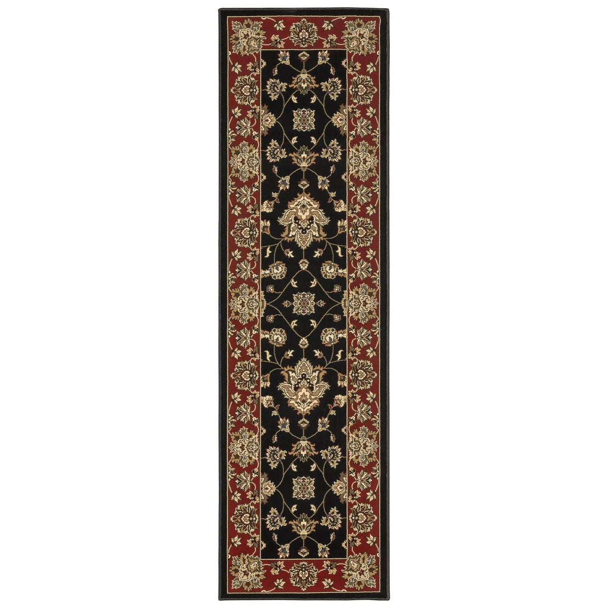 Oriental Weavers Sphinx Ariana 623m3 Black / Red Rugs - runner