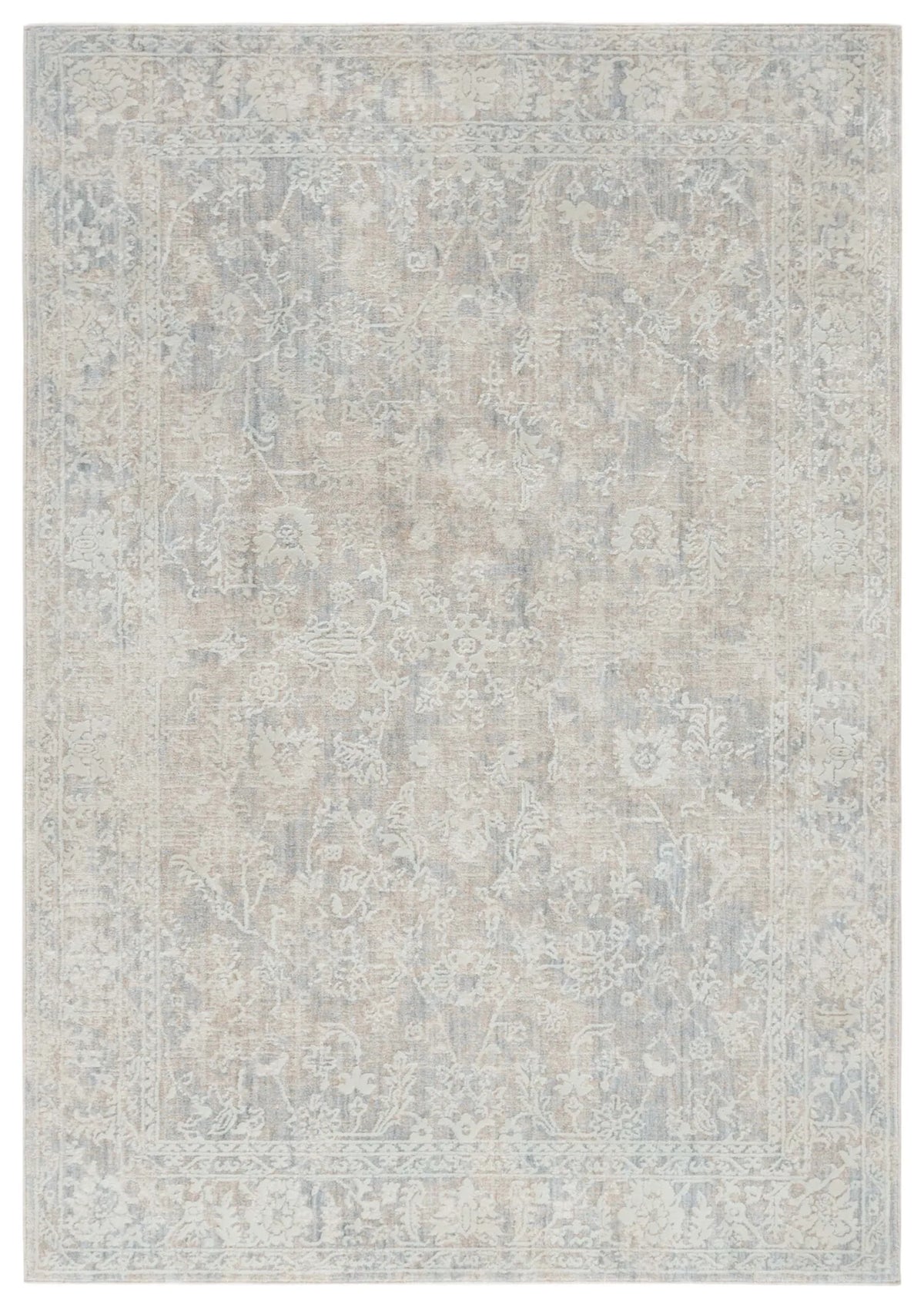 Safavieh Serena 200 5'-3" x 7'-6" Rug in Blue / Ivory Beige