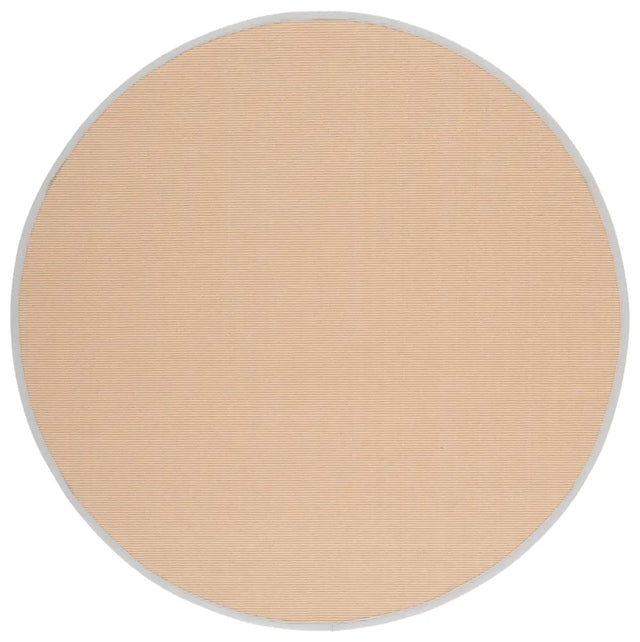 Safavieh Napa Performance Sisal 6'-0" x 6'-0" Rug in Maize / Beige