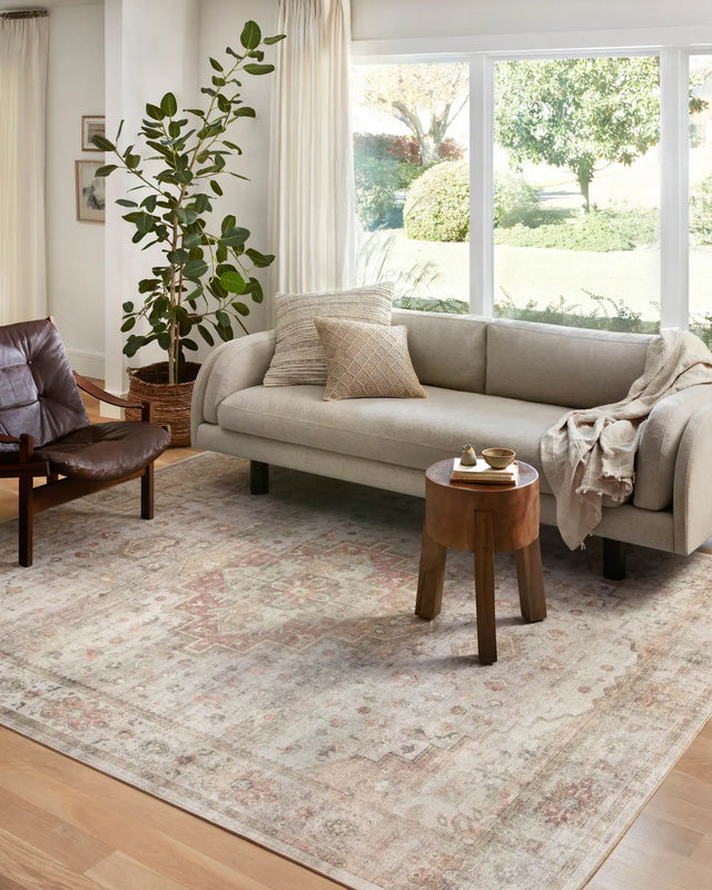 Loloi Heidi Hei-02 Sage/Multi Rugs - room scene 1
