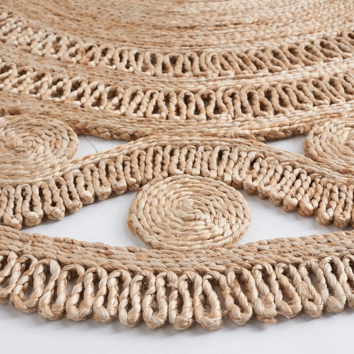 Safavieh Natural Fiber 5'-0" x 5'-0" Rug in Natural