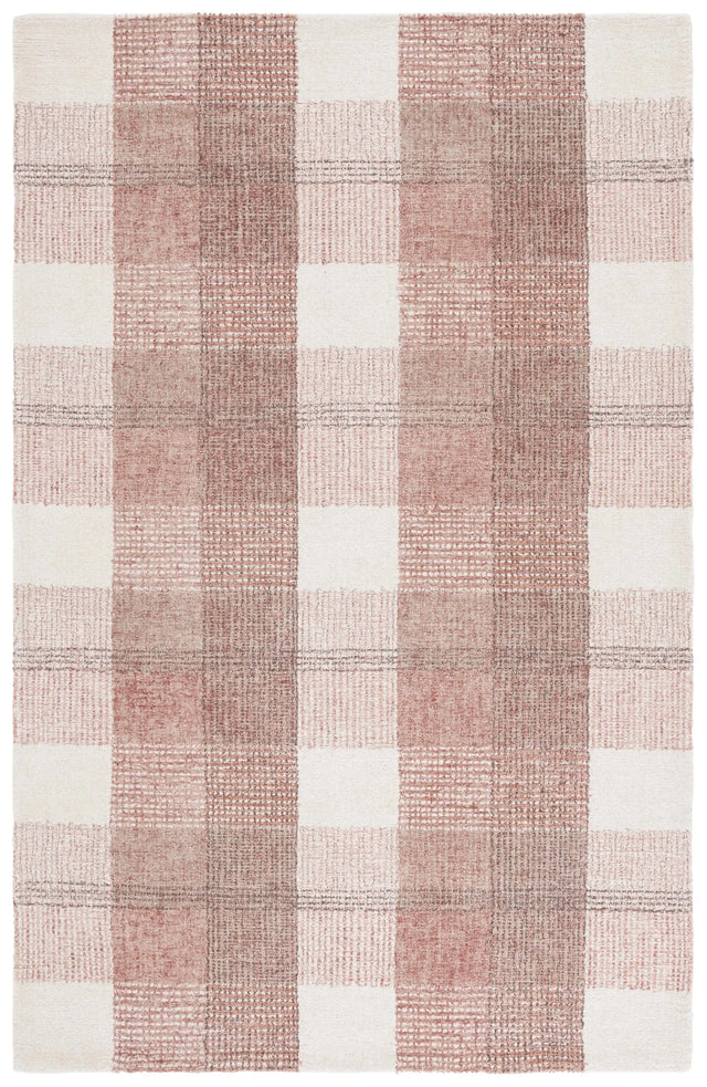 Safavieh Genre 4'-0" x 6'-0" Rug in Ivory / Red