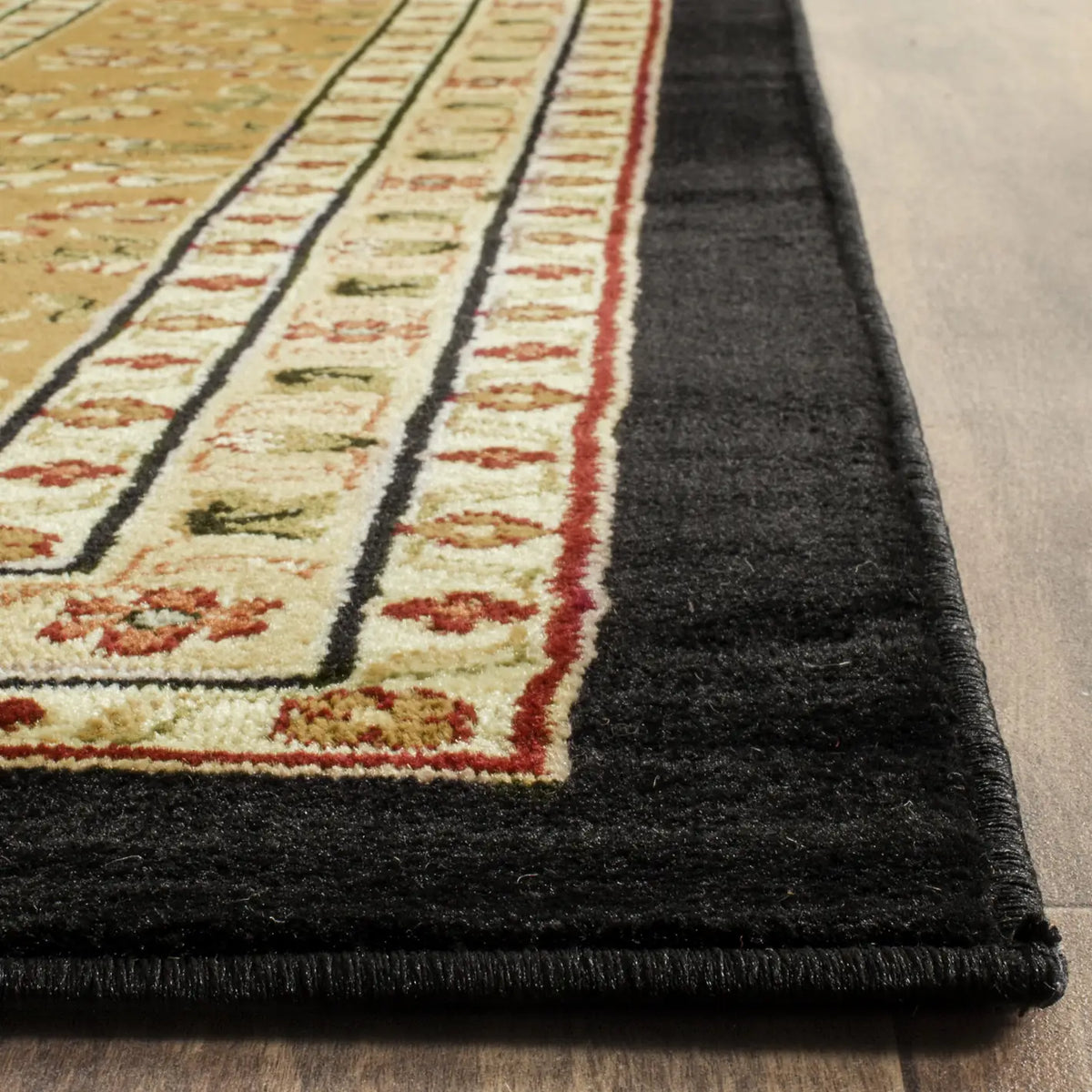 Safavieh Lyndhurst 10'-0" x 14'-0" Rug in Black / Tan