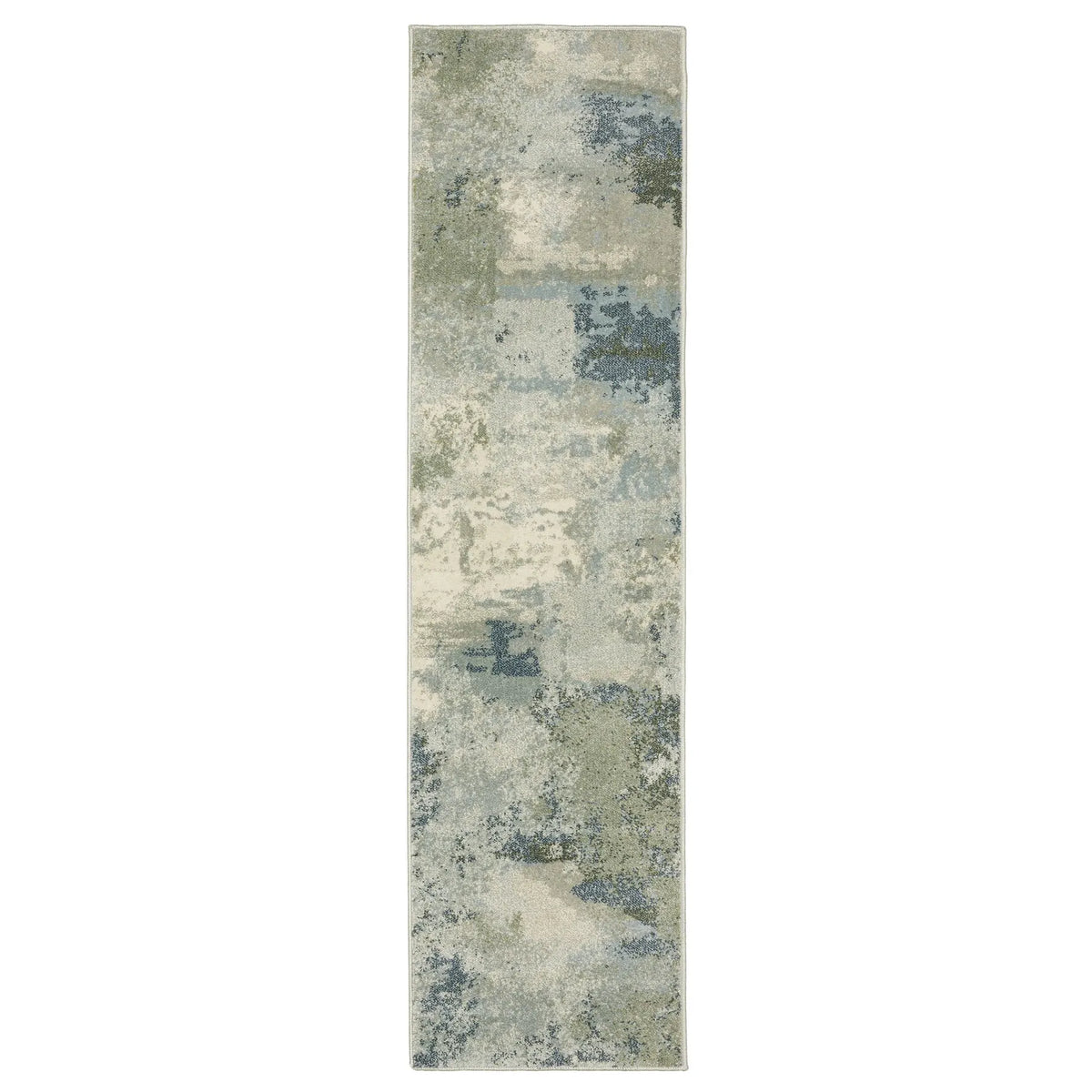 Oriental Weavers Sphinx Branson Br08A Blue/ Green Rugs - runner
