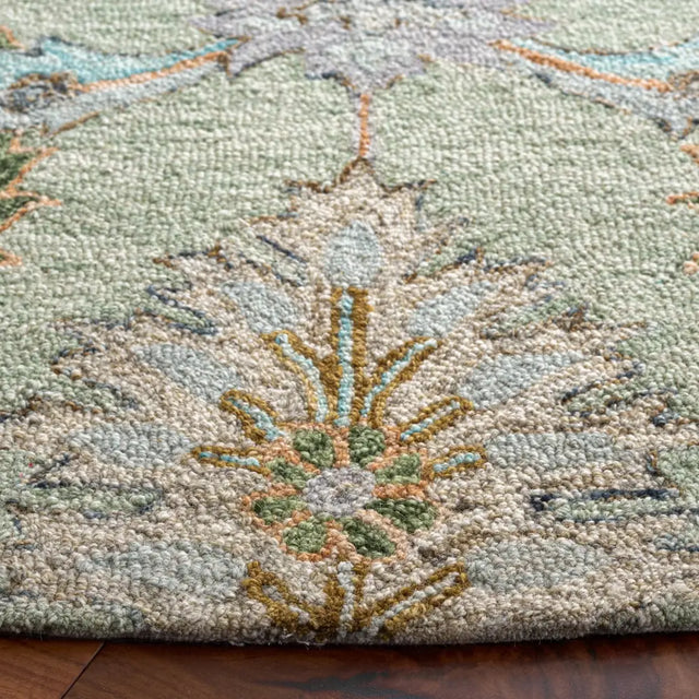 Safavieh Jardin 6'-0" x 6'-0" Rug in Sage / Green