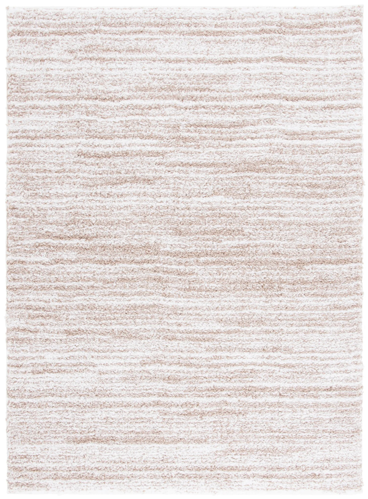 Safavieh Rumi Shag 4'-0" x 6'-0" Rug in Ivory / Beige
