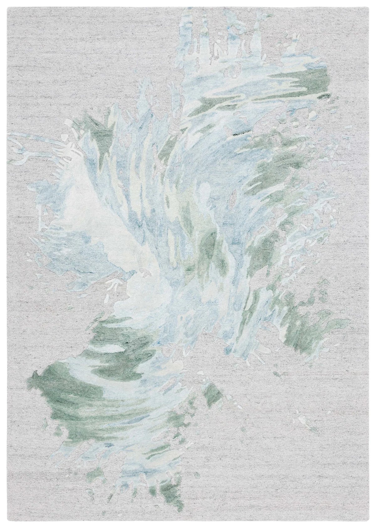 Safavieh Fifth Avenue 4'-0" x 6'-0" Rug in Grey / Light Blue