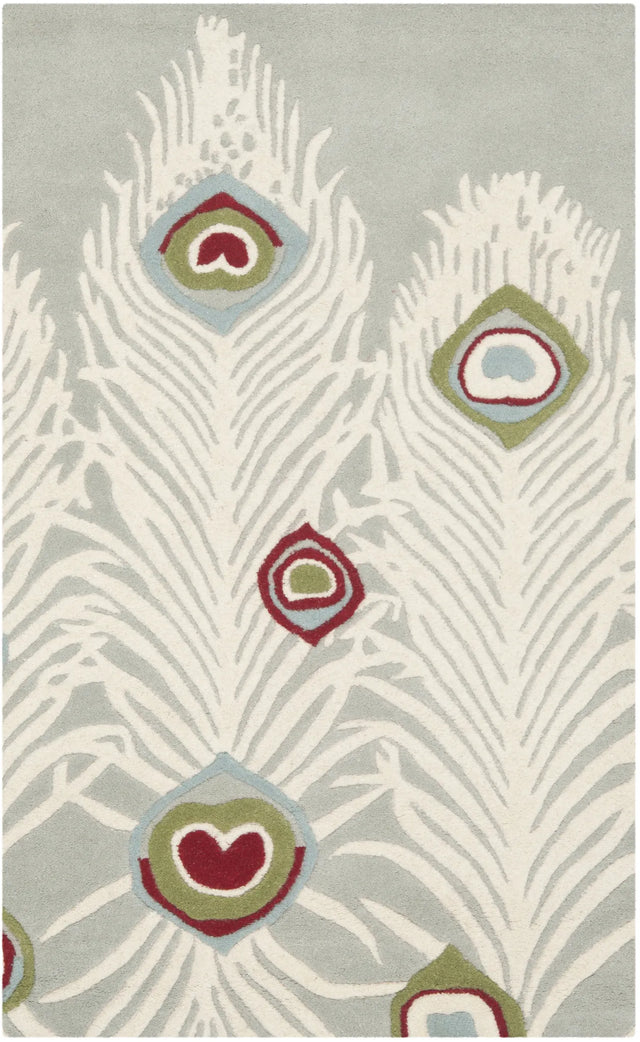 Safavieh Soho 2'-6" x 4'-0" Rug in Grey / Ivory