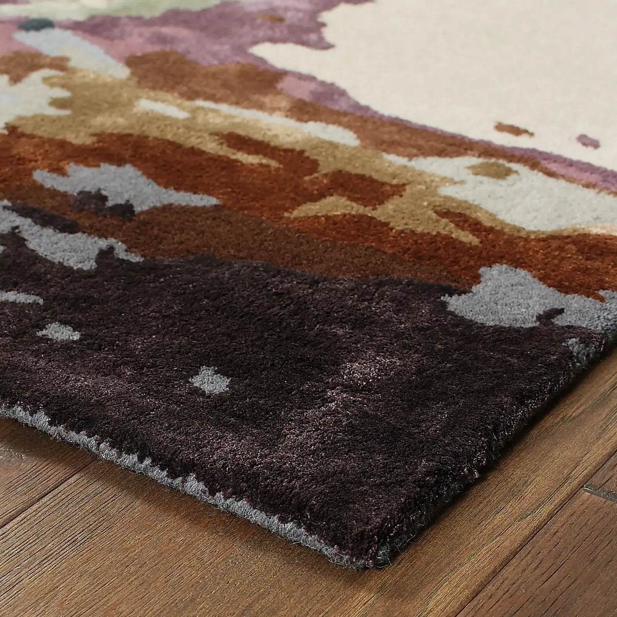 Oriental Weavers Sphinx Galaxy 21905 Blue / Brown Rugs - corner detail