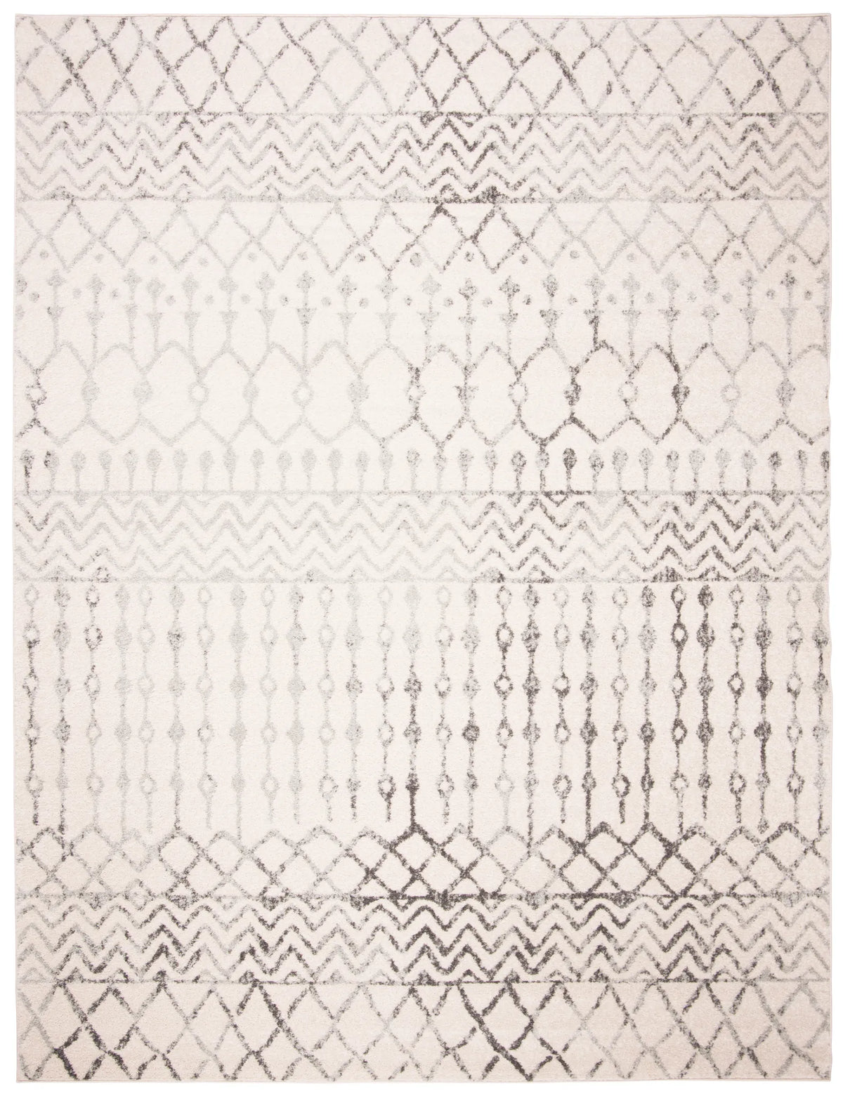 Safavieh Tulum 10'-0" x 13'-0" Rug in Ivory / Grey