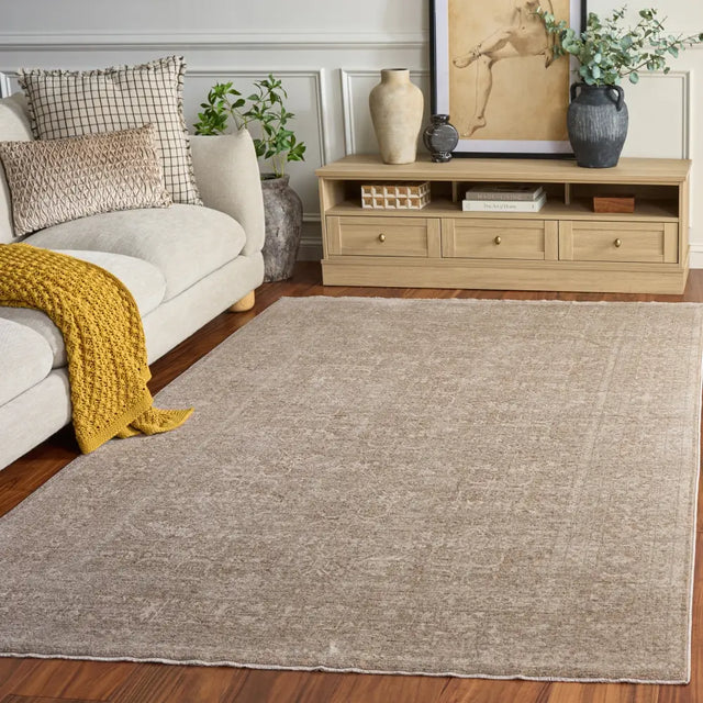 Safavieh Vintage Overdye 5'-0" x 8'-0" Rug in Ivory / Beige