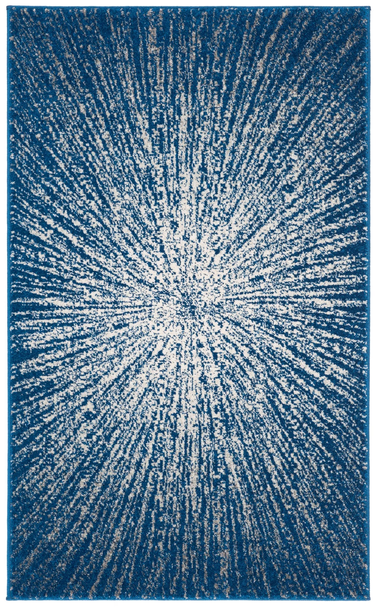 Safavieh Evoke 3'-0" x 5'-0" Rug in Navy / Ivory