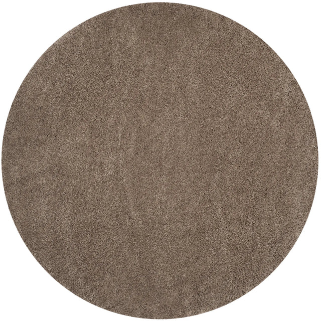 Safavieh Santa Monica Shag 6'-7" x 6'-7" Rug in Taupe