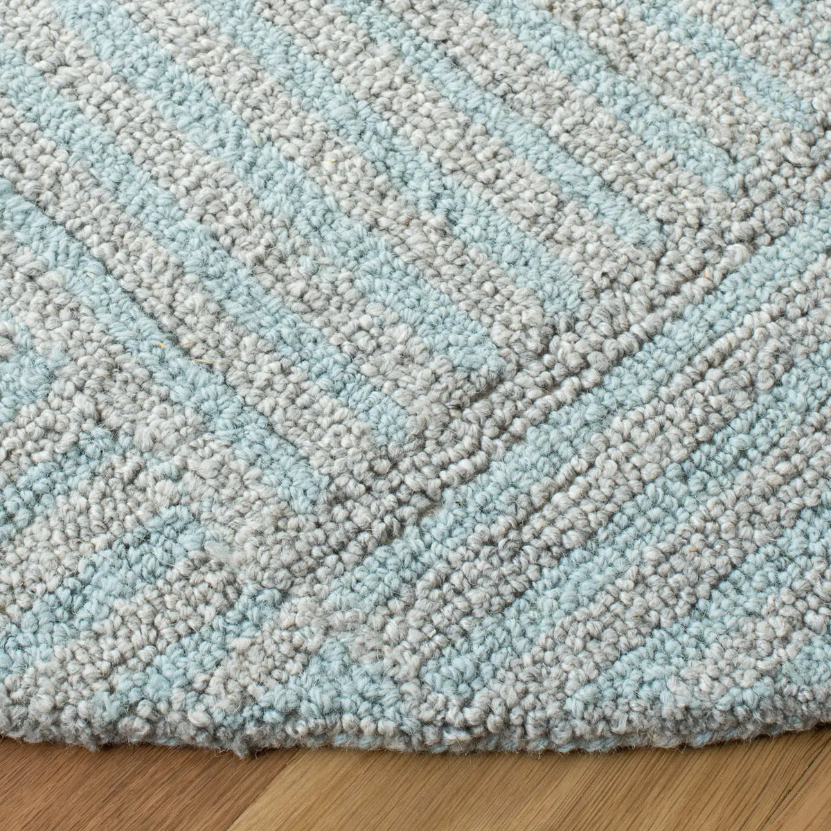 Safavieh Abstract 6'-0" x 6'-0" Rug in Blue / Grey