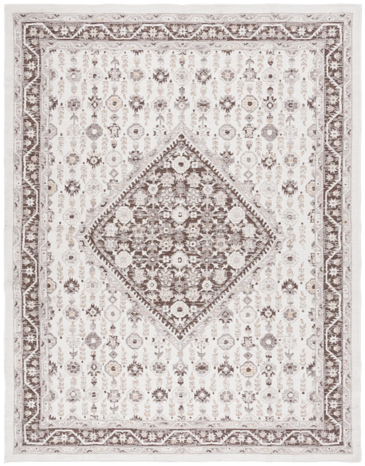 Safavieh Sunrise 8'-0" x 10'-0" Rug in Grey / Beige Black