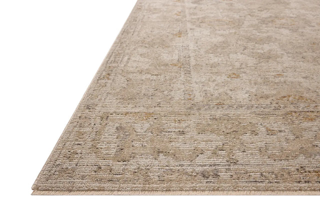 Loloi Milena MLE-08 Ivory / Sand Rug - rug corner