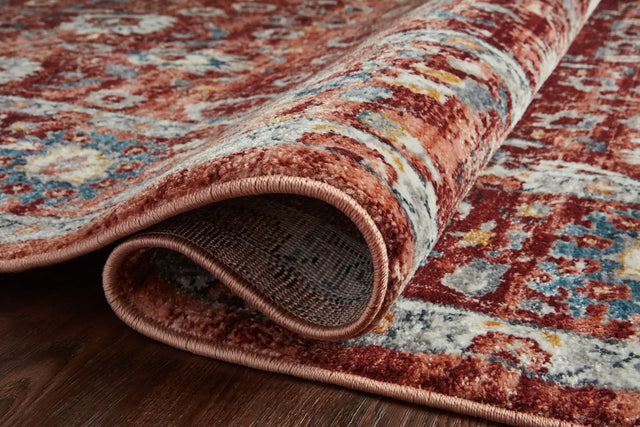 Loloi Samra Sam-07 Brick/Multi Rugs - pile height
