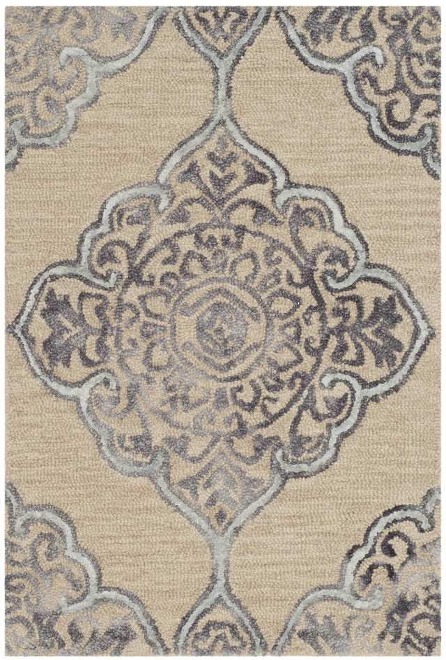 Safavieh Dip Dye 2'-0" x 3'-0" Rug in Beige / Blue