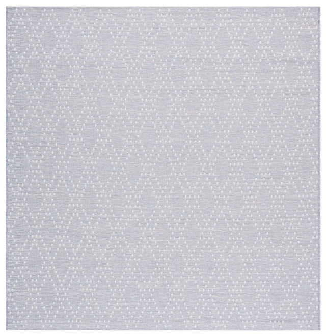 Safavieh Sunset 6'-7" x 6'-7" Rug in Blue / Lavender