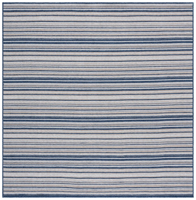 Safavieh Escape 600 6'-7" x 6'-7" Rug in Beige / Blue
