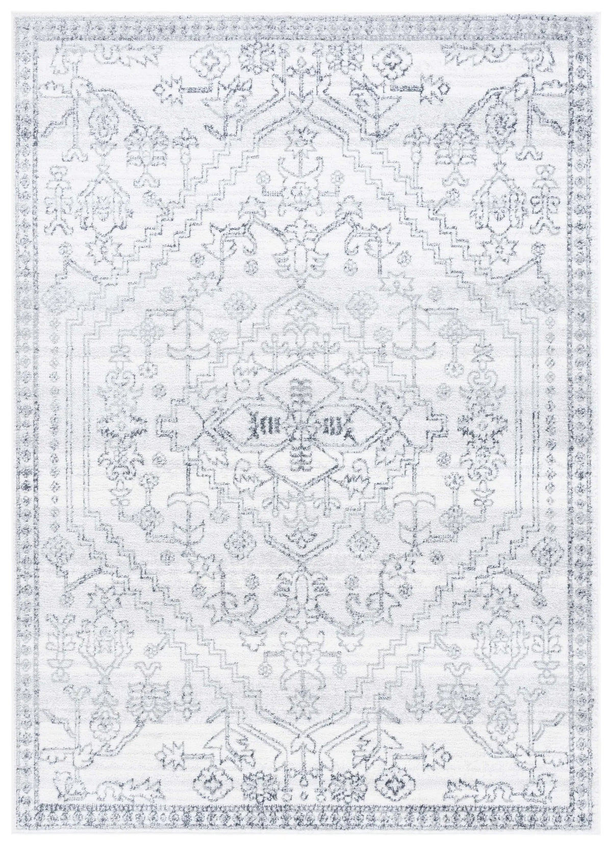Safavieh Layla 4'-5" x 6'-5" Rug in Ivory Grey / Charcoal