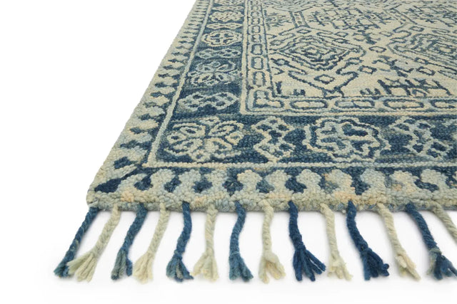 Loloi Zharah Zr-09 Mist / Blue Rugs - rug corner