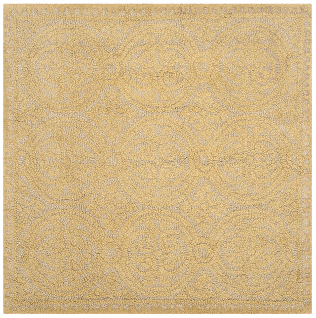 Safavieh Cambridge 4'-0" x 4'-0" Rug in Light Gold / Dark Gold