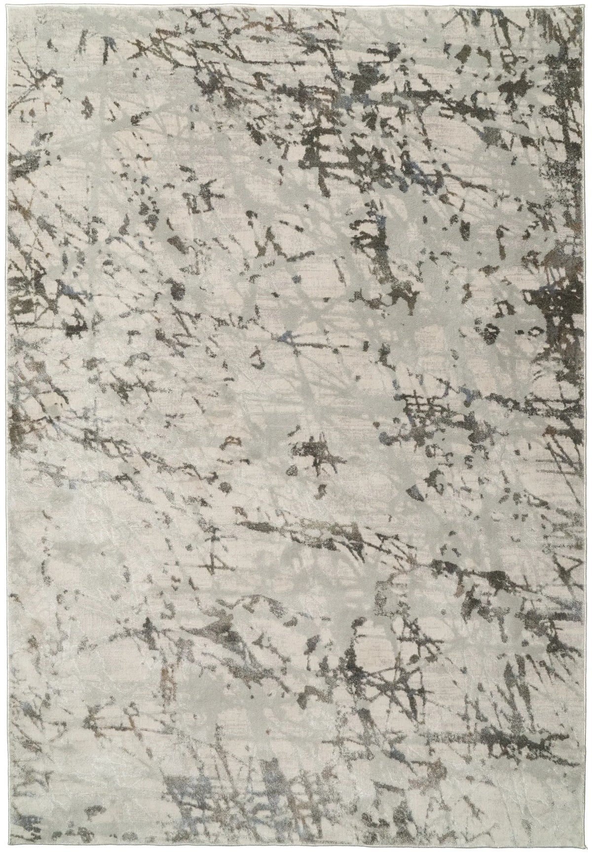 Dynamic Rugs Castilla 3554 Ivory/Grey Rugs - Rectangular