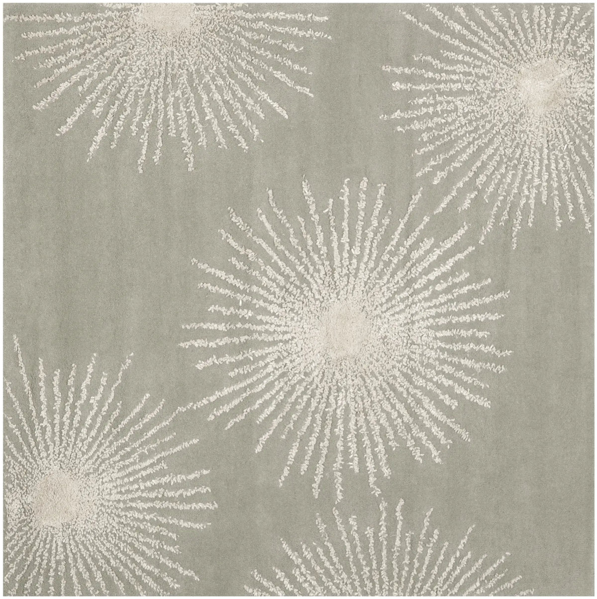 Safavieh Soho 6'-0" x 6'-0" Rug in Grey / Ivory