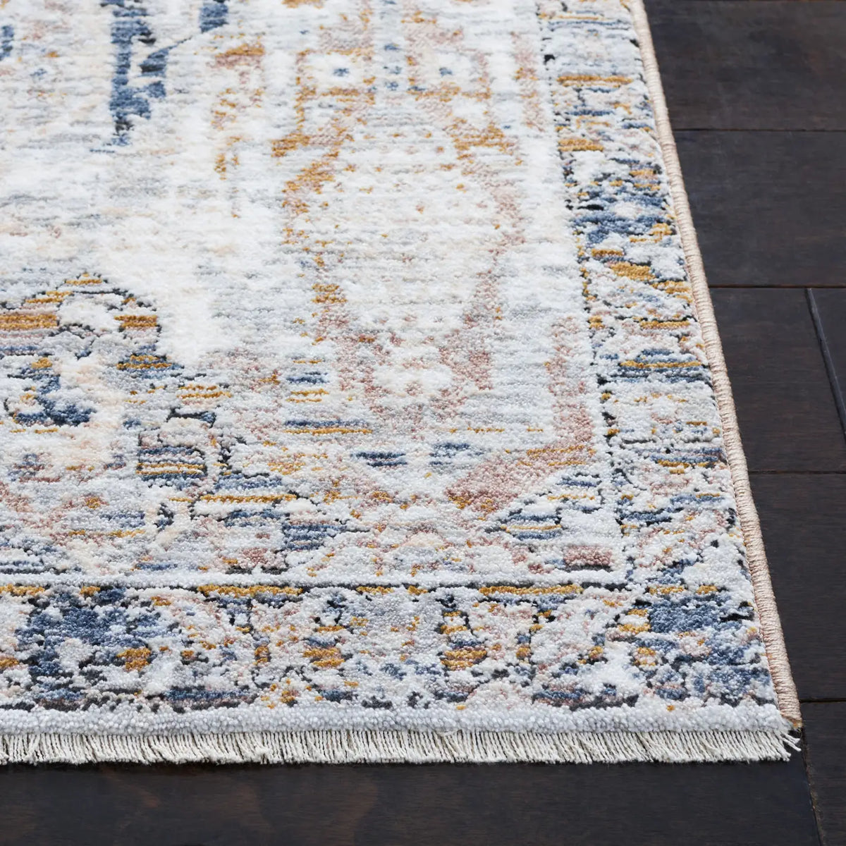 Safavieh Moondust 600 4'-0" x 6'-0" Rug in Grey / Blue