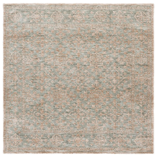 Safavieh Audrey 6'-0" x 6'-0" Rug in Light Teal / Beige