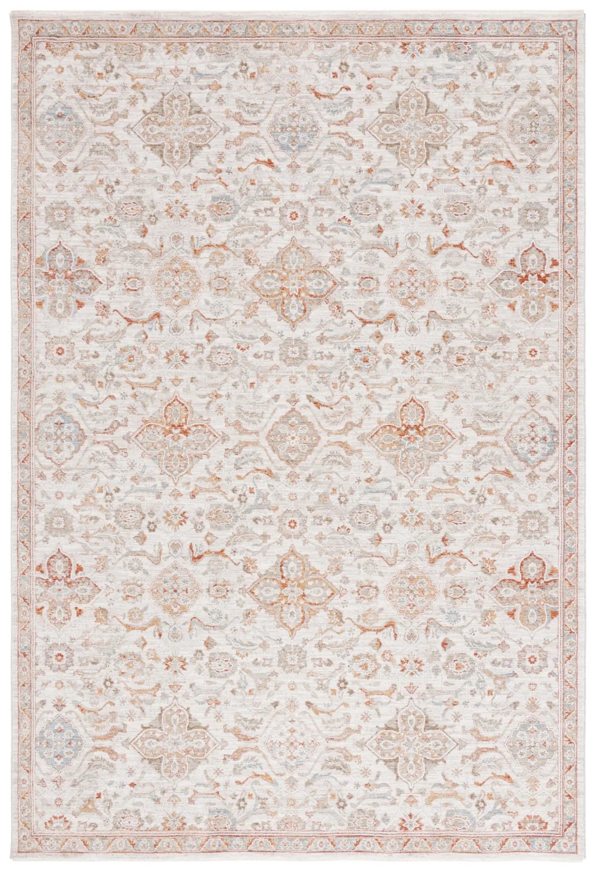 Safavieh Culture 8'-0" x 10'-0" Rug in Ivory / Rust